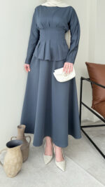 Peya Belden Bağlamalı Scuba Takım - Antrasit - Görsel 7