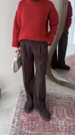 Hola Triko Kazak - Kırmızı - Görsel 4