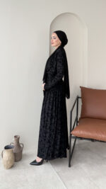 Moon Tasarım Elbise - Siyah (Ön Sipariş tedarik süreci 20 gündür ) - Görsel 2