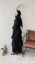 Kasra Tasarım Elbise - Siyah - Görsel 2