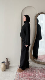 Hola Triko Kazak - Siyah - Görsel 4