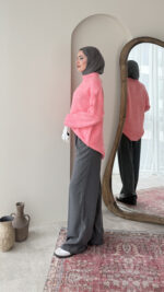 Hola Triko Kazak - Pamuk Şeker - Görsel 5