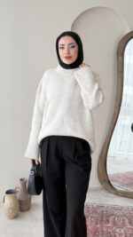 Hola Triko Kazak - Krem