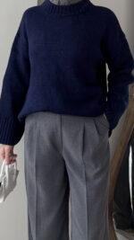 Hola Triko Kazak - Lacivert - Görsel 3