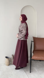 Aven Etekli Scuba Takım - Bordo - Görsel 2