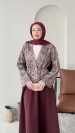 Aven Etekli Scuba Takım - Bordo - Görsel 4