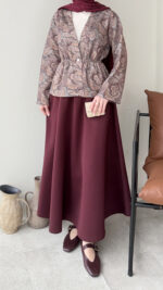 Aven Etekli Scuba Takım - Bordo - Görsel 5