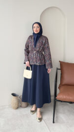 Lora Etekli Scuba Takım - Lacivert