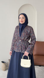 Lora Etekli Scuba Takım - Lacivert - Görsel 4