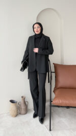 Belin Blazer Takım - Siyah