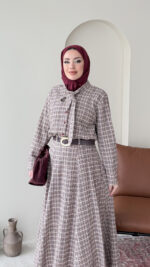 Mahra Ekose Takım - Bordo - Görsel 4