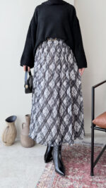 Oven Şifon Etek - Antrasit