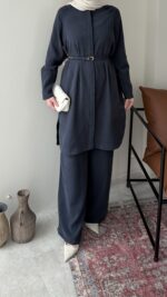 Bade Kemerli Takım – Lacivert - Görsel 7