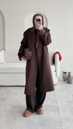 Velora Premium Kaban - Koyu Kahve - Görsel 11