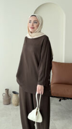 Ferna Çıtçıt Oyşo Takım - Kahve - Görsel 6