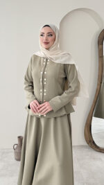 Leile Scuba Takım - Yeşil - Görsel 4