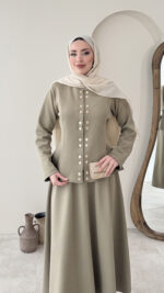 Leile Scuba Takım - Yeşil - Görsel 5