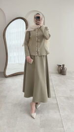 Leile Scuba Takım - Yeşil - Görsel 7