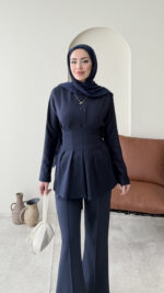 Pera Belden Bağlama Scuba Takım - Lacivert - Görsel 4