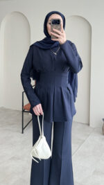 Pera Belden Bağlama Scuba Takım - Lacivert - Görsel 8