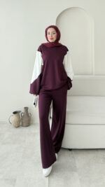 Pina Geçişli Oyşo Takım - Mürdüm