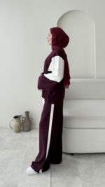 Pina Geçişli Oyşo Takım - Mürdüm - Görsel 2