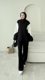 Pina Geçişli Oyşo Takım - Siyah