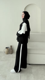 Pina Geçişli Oyşo Takım - Siyah - Görsel 2