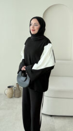 Pina Geçişli Oyşo Takım - Siyah - Görsel 5