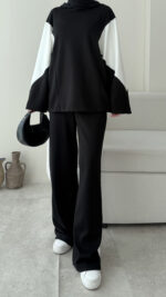 Pina Geçişli Oyşo Takım - Siyah - Görsel 6