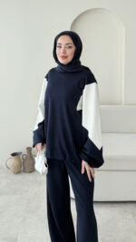 Pina Geçişli Oyşo Takım - Lacivert - Görsel 4