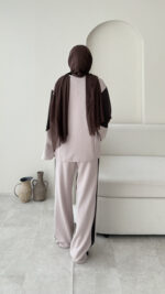 Pina Geçişli Oyşo Takım - Vizon - Görsel 3