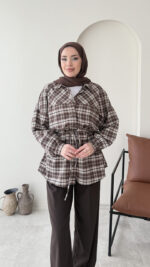 Oduncu Gömlek - Kahve - Görsel 7