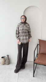 Oduncu Gömlek - Haki - Görsel 4