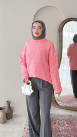 Hola Triko Kazak - Pamuk Şeker - Görsel 2