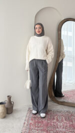 Hola Triko Kazak - Taş - Görsel 3