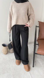 Elora Triko Kazak - Vizon - Görsel 4