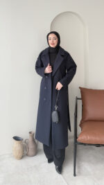 Olâ Kaşe Kaban - Lacivert