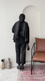 Mişa Triko Kazak - Siyah - Görsel 7