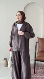 Tulya Tensel Takım – Kahverengi ( Ön Sipariş tedarik süreci 10 gündür ) - Görsel 5