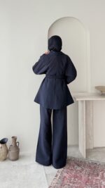 Mirta Taşlı Takım – Lacivert - Görsel 3