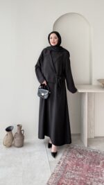 Kitra İkili Elbise – Siyah