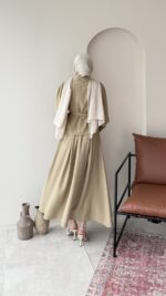 Naia Kemerli Takım - Hardal - Görsel 3