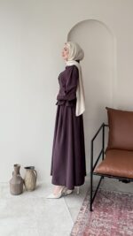 Naia Kemerli Takım – Mürdüm - Görsel 2