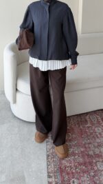 Zera Ceket - Kahve - Görsel 7