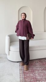 Zera Ceket - Mürdüm - Görsel 3