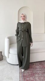 Mena Modal Takım - Haki