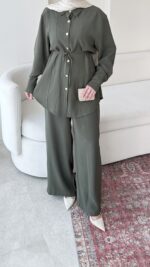 Mena Modal Takım - Haki - Görsel 7