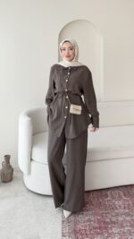 Mena Modal Takım - Kahve