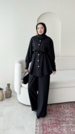 Mena Modal Takım - Siyah